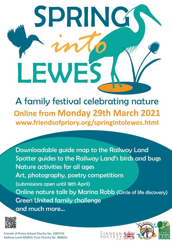 Spring into Lewes Poster QR