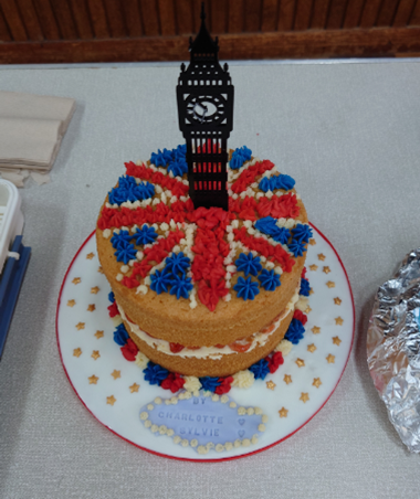 Big ben cake