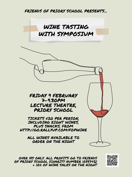 Wine Tasting A4 Poster