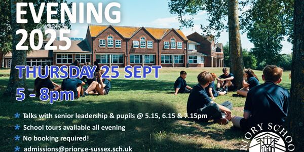 Priory School Open Evening