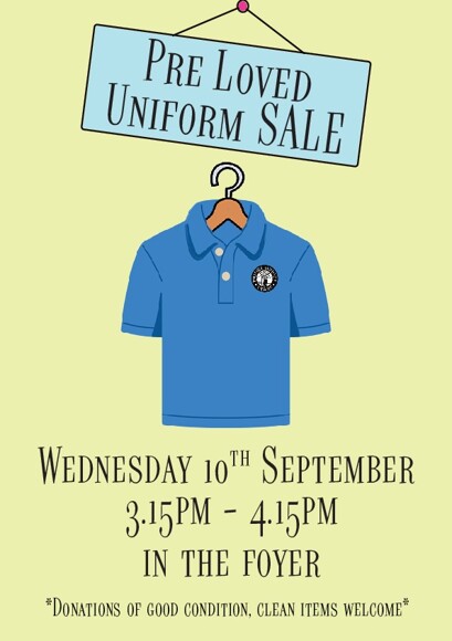 Uniform Sale Poster