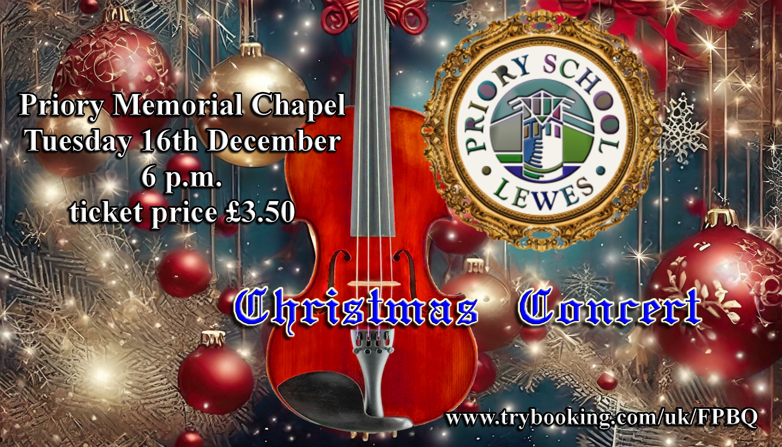 Christmas Concert 2025 poster